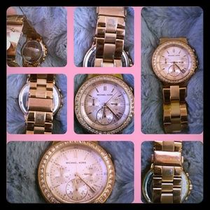 MK ROSE GOLD WATCH